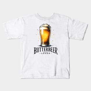 Butterbeer Lover - Funny Fantasy Kids T-Shirt
